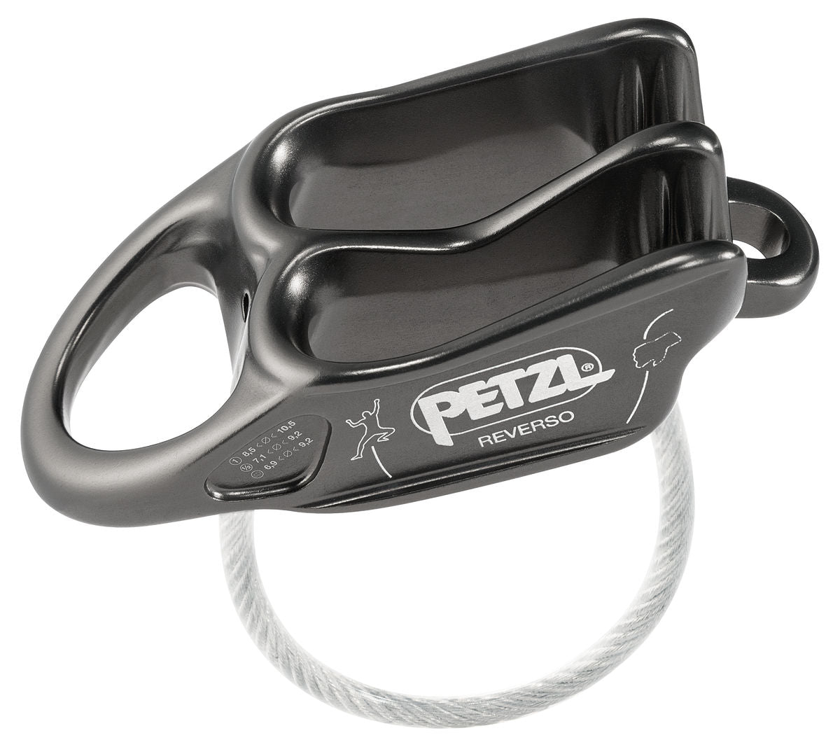Petzl Petzl Reverso Belay Device Gray