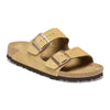 Birkenstock Womens Arizona Suede Leather Latte Cream