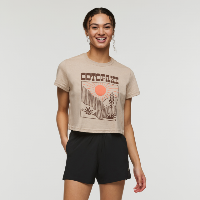 Cotopaxi Western Hills Organic Crop T-shirt Oatmeal