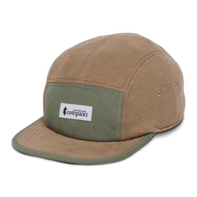 Cotopaxi Unisex Fleece 5-panel Hat Fatigue and Dune