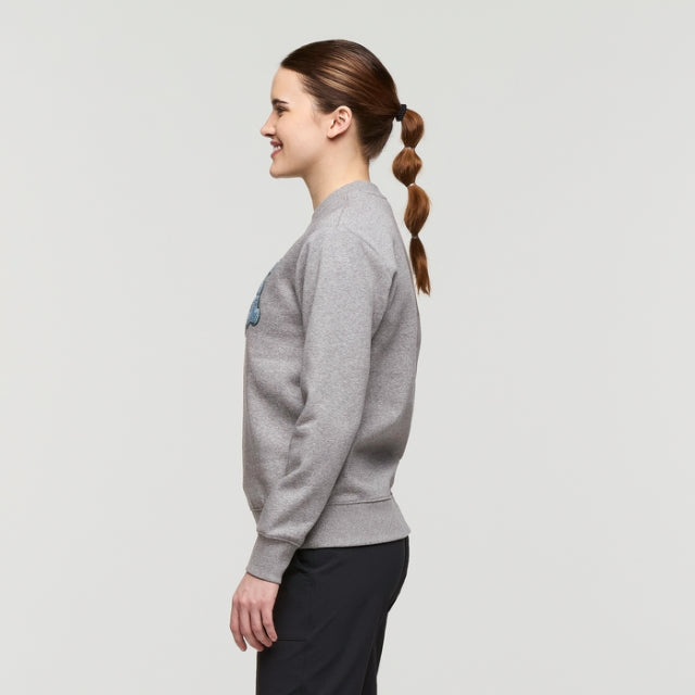 Cotopaxi Coto-patch Crew Sweatshirt Heather Grey