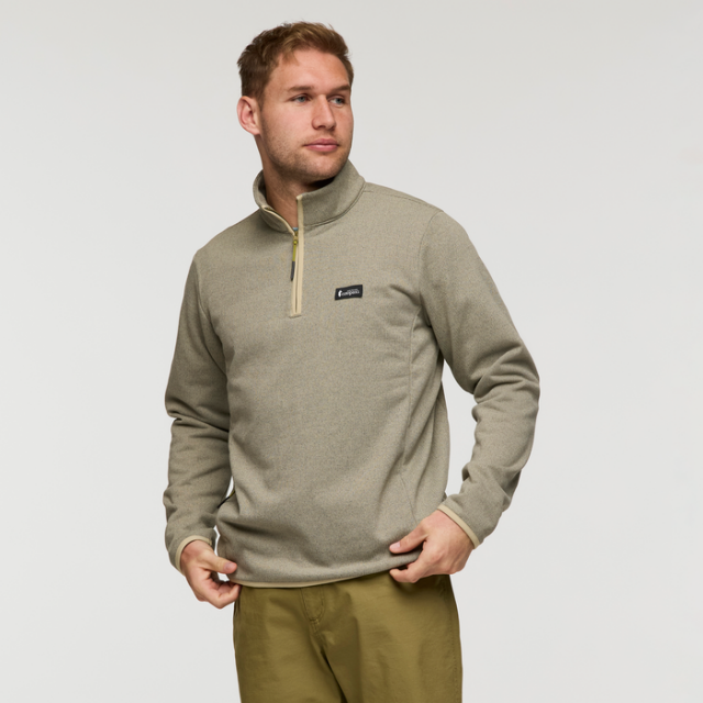 Cotopaxi Envo Fleece Quarter-zip Pullover Heather Pebble