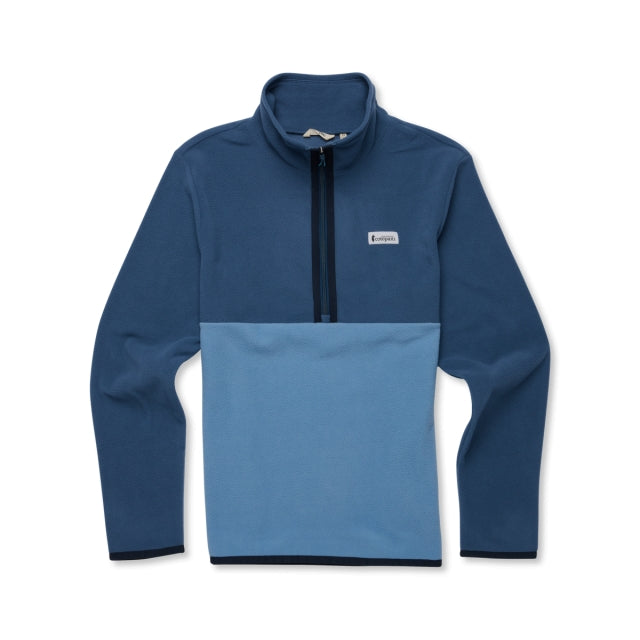 Cotopaxi Mens Amado Fleece Pullover Deep Sea and Fjord