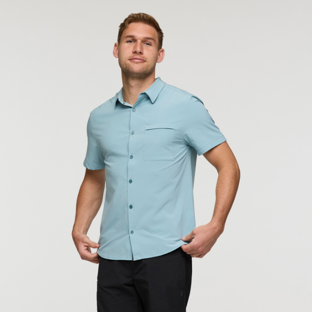 Cotopaxi Cambio Button Up Shirt Sea Spray