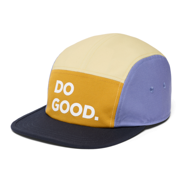 Cotopaxi Unisex Do Good 5-panel Hat Amber And Carbon