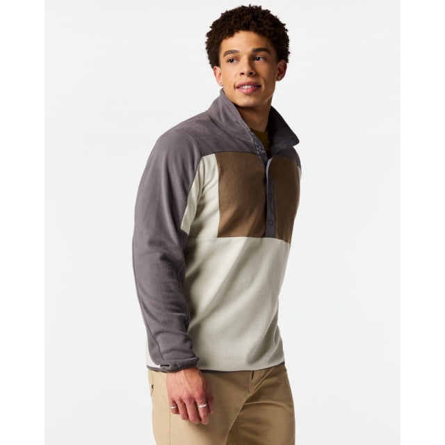 Cotopaxi Mens Encima Fleece Pullover Cinder/Mineral