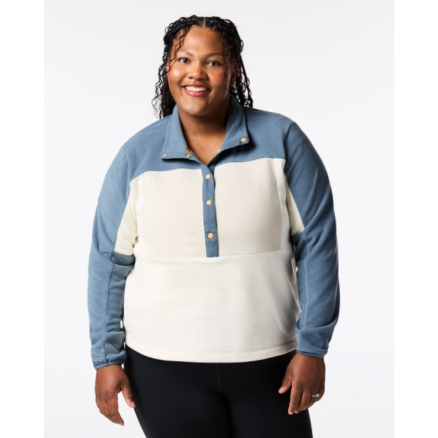 Cotopaxi Womens Encima Fleece Po Slate/Chalk