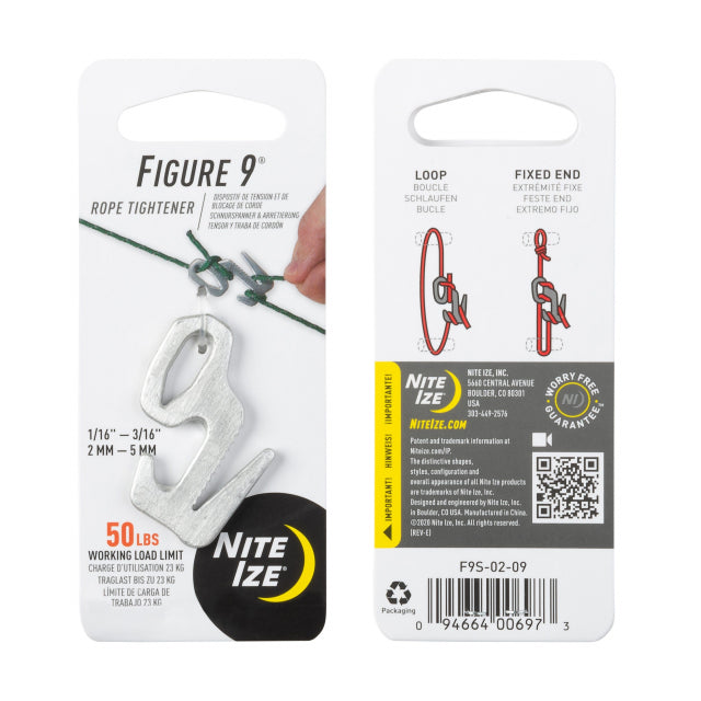 Nite Ize Ni Figure 9 Rope Tightener - Small - Ss