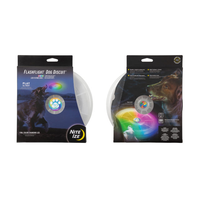 Nite Ize Ni Flashflight Dog Discuit Led Flying Disc - Disc-o
