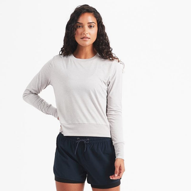 Vuori Daydream Crew Light Heather Grey