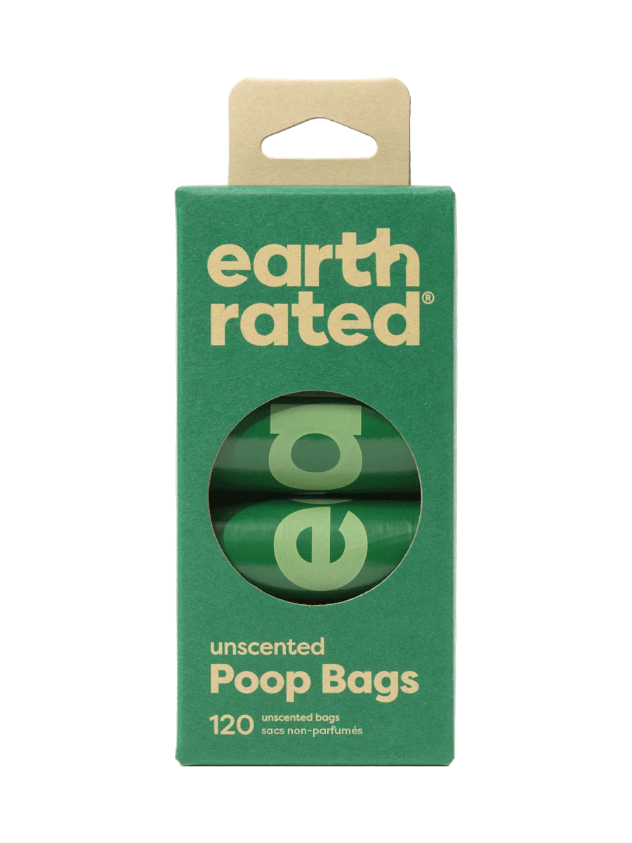 Earth Rated Unscented Poop Bags 120ct