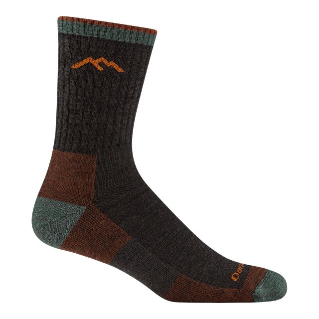 Darn Tough Hiker Micro Crew Midweight Hiking Socks With Cushion Hiking Socks Darn Tough Walnut
