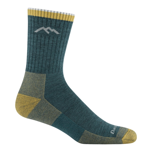 Darn Tough Hiker Micro Crew Midweight Hiking Socks With Cushion Hiking Socks Spruce