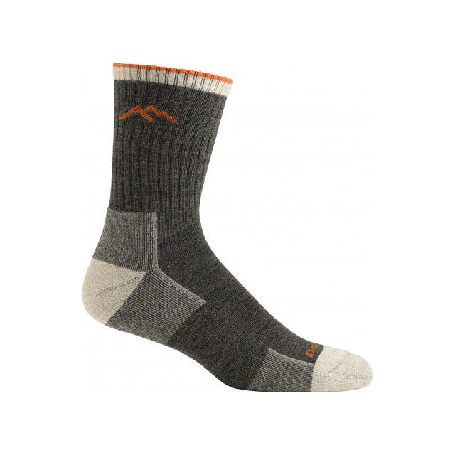 Darn Tough Hiker Micro Crew Midweight Hiking Socks With Cushion Hiking Socks Amber