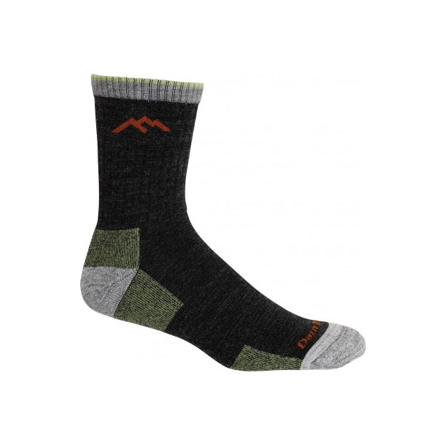 Darn Tough Hiker Micro Crew Midweight Hiking Socks With Cushion Hiking Socks Lime