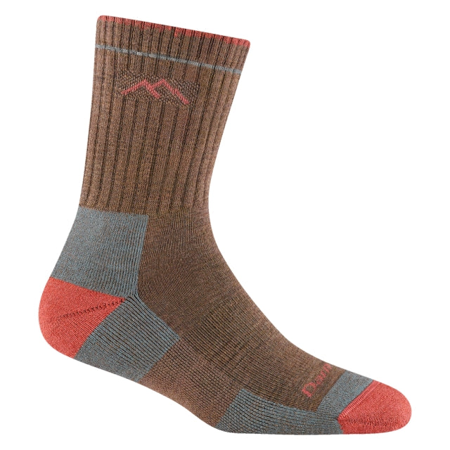 Darn Tough Hiker Micro Crew Midweight With Cushion Bark
