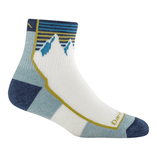 Darn Tough Hiker 1/4 Midweight With Cushion Mountain White