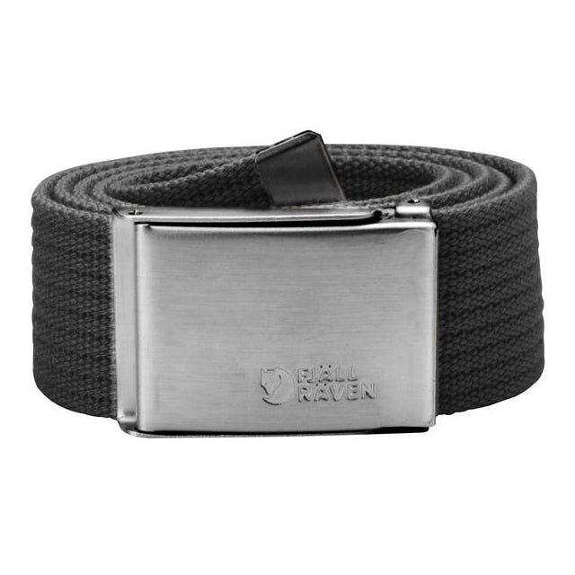 Fjallraven Fr U Canvas Belt Dark Grey