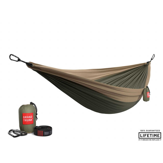 Grand Trunk Gt Double Deluxe Parachute Nylon W/straps Combo Olive/Khaki