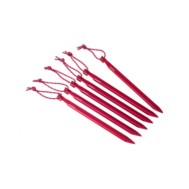 Msr Msr Groundhog Stake Kit Red