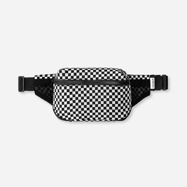 Nomadix Fanny Pack: Check Black Check Black