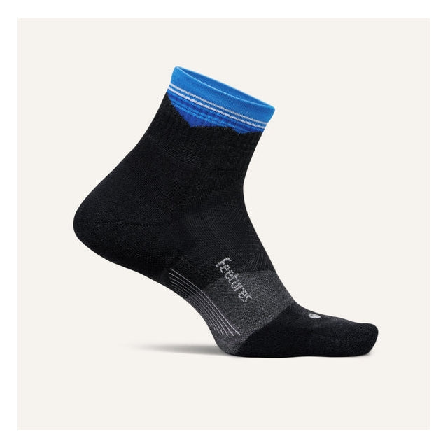 Feetures Trail Max Cushion Quarter Mountain High Blue