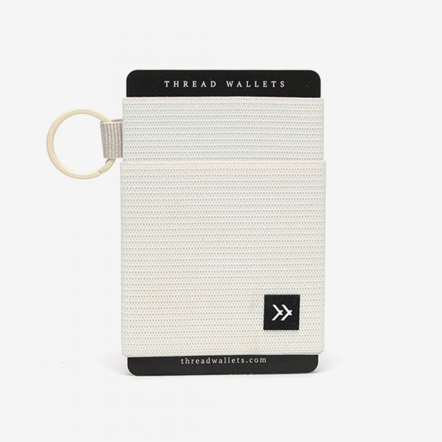 Thread Wallet Off White Elastic Wallet Off White