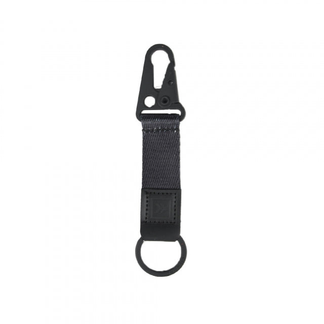 Thread Wallet Black Keychain Clip Black