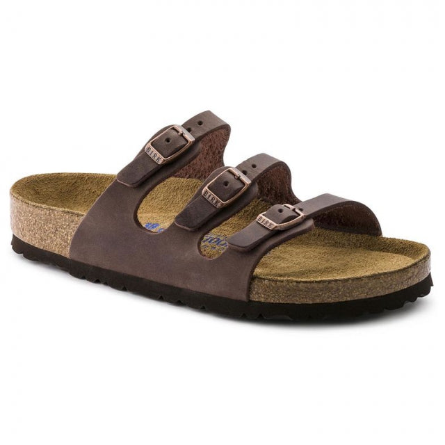 Birkenstock Florida Soft Footbed Oiled Leather Habana