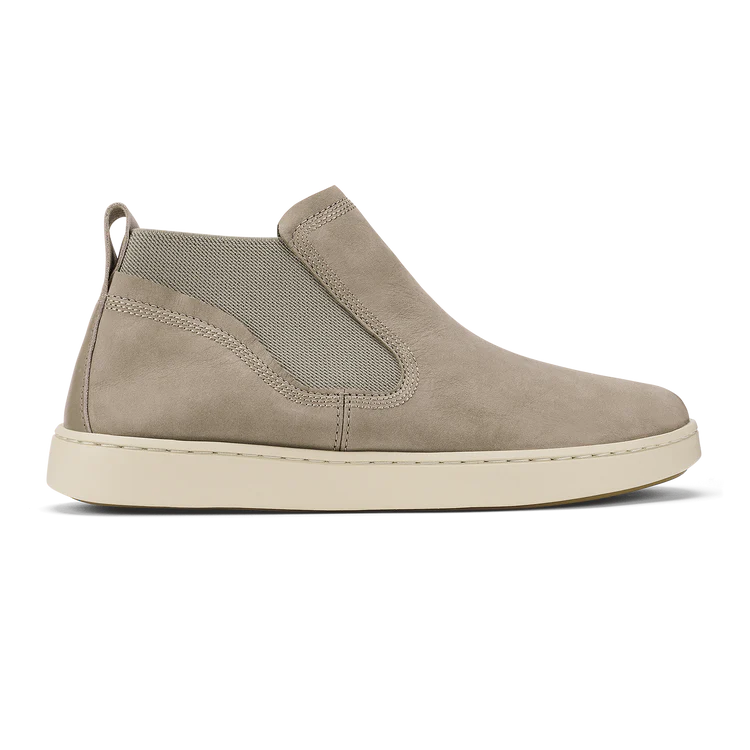 Olukai Womens Pehuea Mid Taupe Grey/Taupe Grey