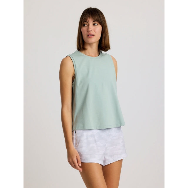 Free Fly Apparel Bamboo Current Tank Ocean Mist
