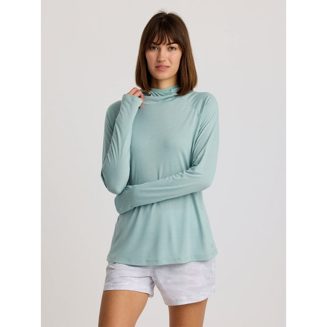 Free Fly Apparel Bamboo Lightweight Hoodie Ii Ocean Mist