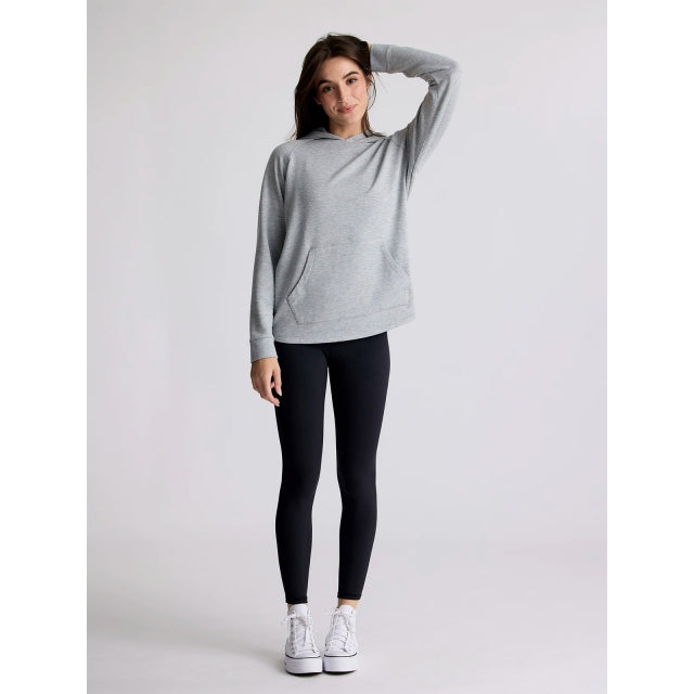 Free Fly Apparel Bamboo Lightweight Fleece Hoodie Heather Grey