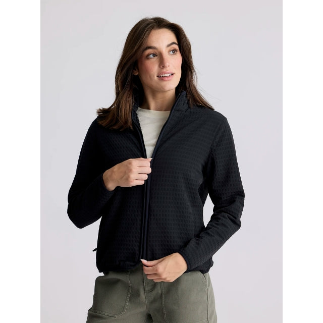 Free Fly Apparel Gridback Fleece Jacket Black