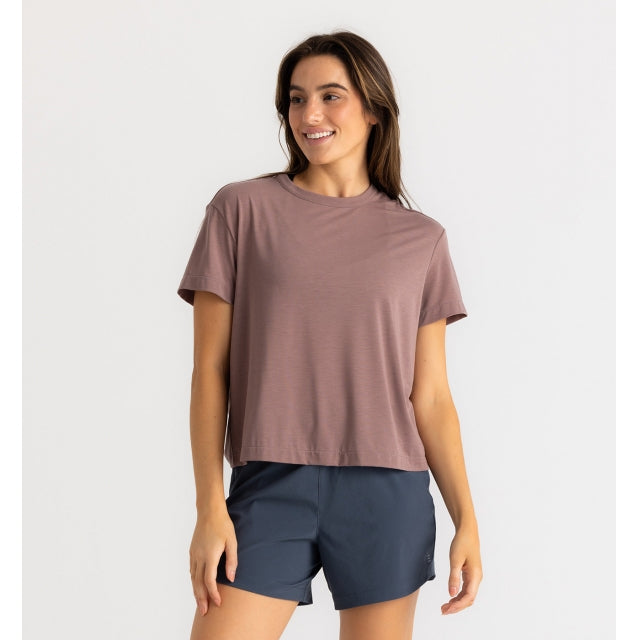 Free Fly Apparel Elevate Lightweight Tee Fig
