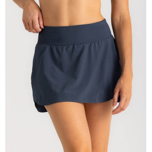 Free Fly Apparel Bamboo-lined Active Breeze Skort - 13 Blue Dusk II
