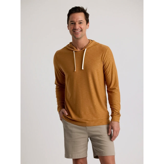 Free Fly Apparel Bamboo Slub Hoodie Ii Ochre