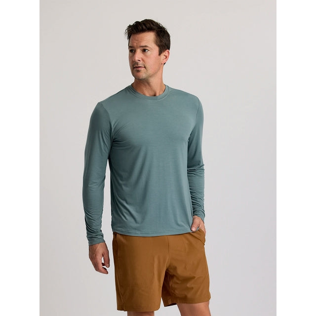 Free Fly Apparel Elevate Lightweight Long Sleeve Stormy Sea