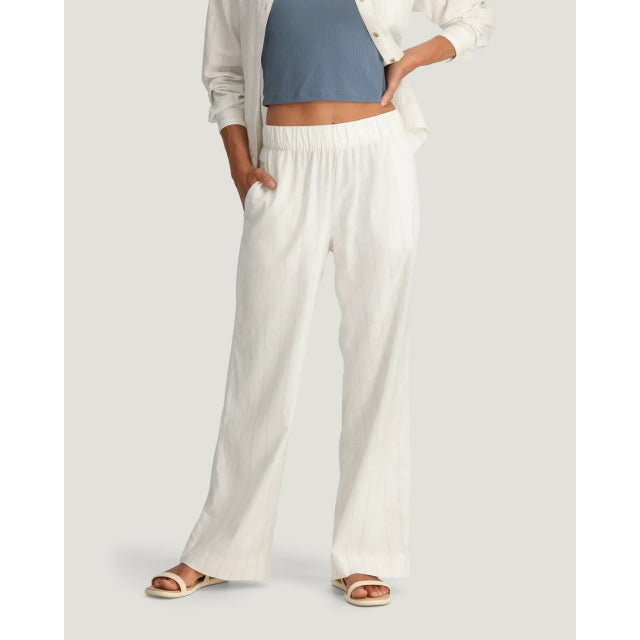 Free Fly Mens Ff W Sullivans Pant Dash Vertical Stripe Sea Salt