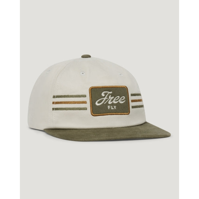 Free Fly Ff U Classic Stripes Snapback Hat Birch/Dark Forest