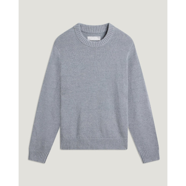 Free Fly Mens Ff M Coastloom Crew Sweater Heather Light Grey