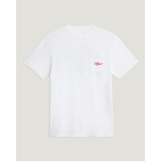 Free Fly Mens Ff M Lucky Shucker Pocket Tee Bone