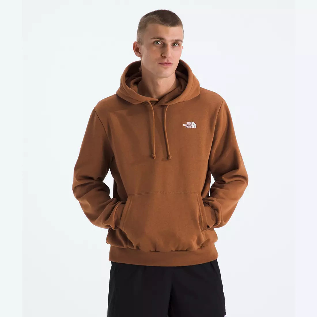 The North Face Mens Evolution Simple Dome Hoodie Burnt Umber
