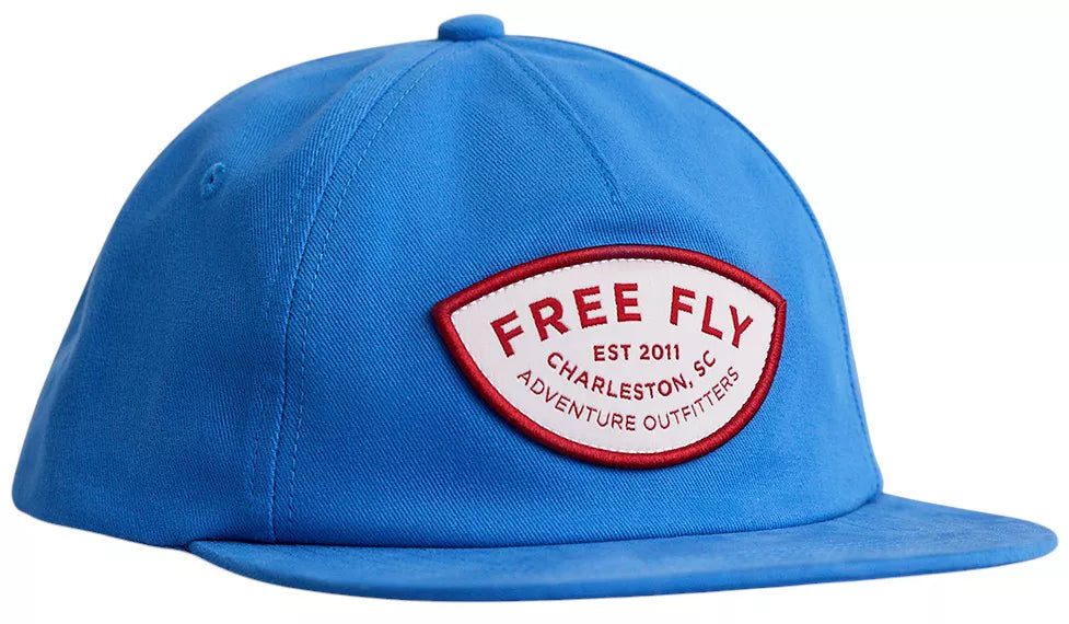 Free Fly Vintage Outfitters Flat Brim Hat Surf Blue