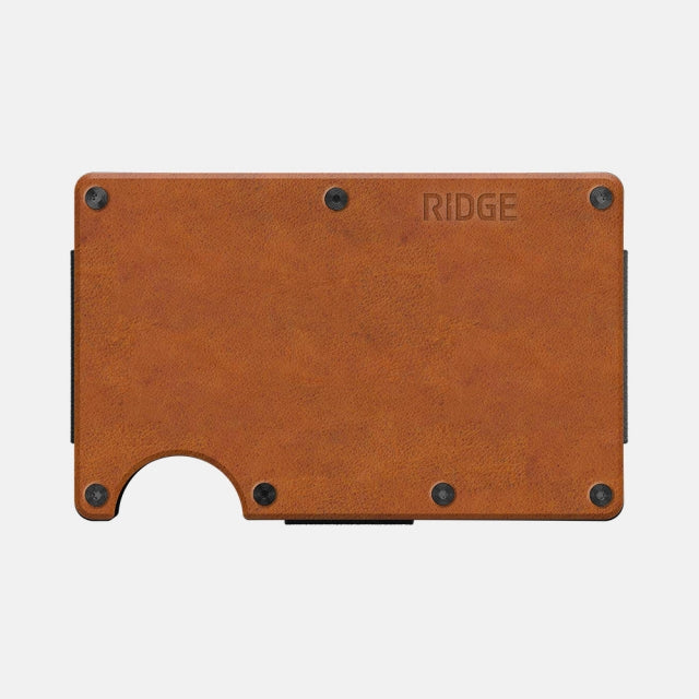 The Ridge Ridge Wallet Leather Tobacco