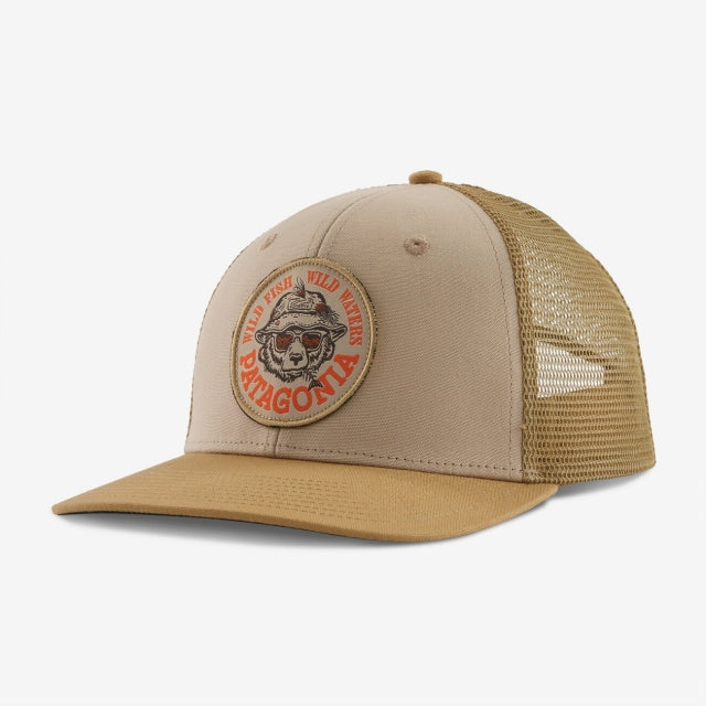 Patagonia Take A Stand Trucker Hat salty roach: weathered stone