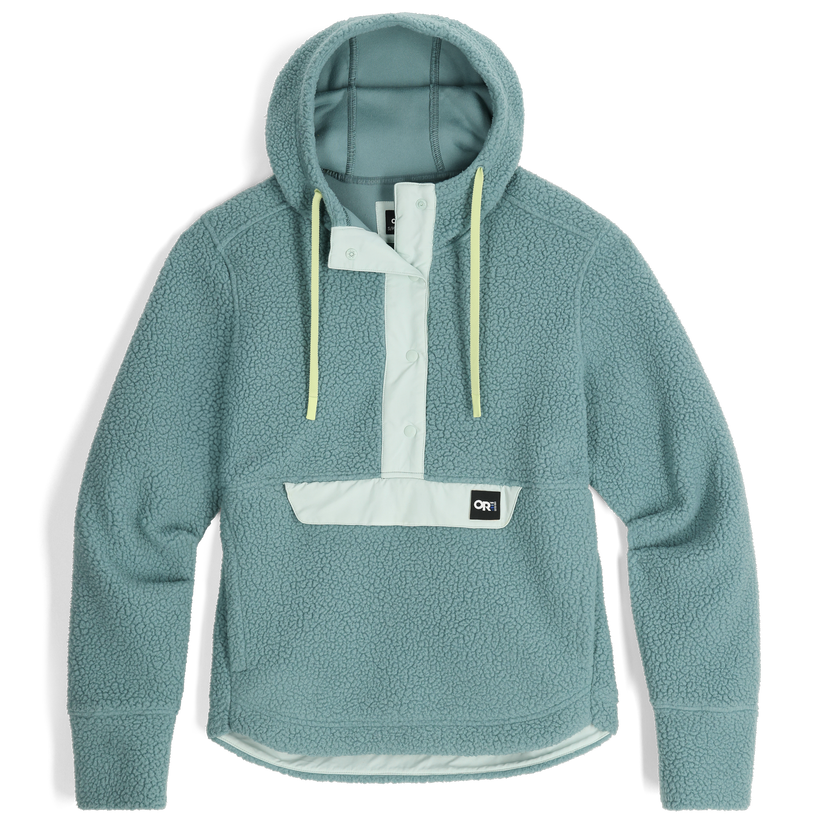 Outdoor Research Womens Grayland Fleece Pullover Hoodie Sable