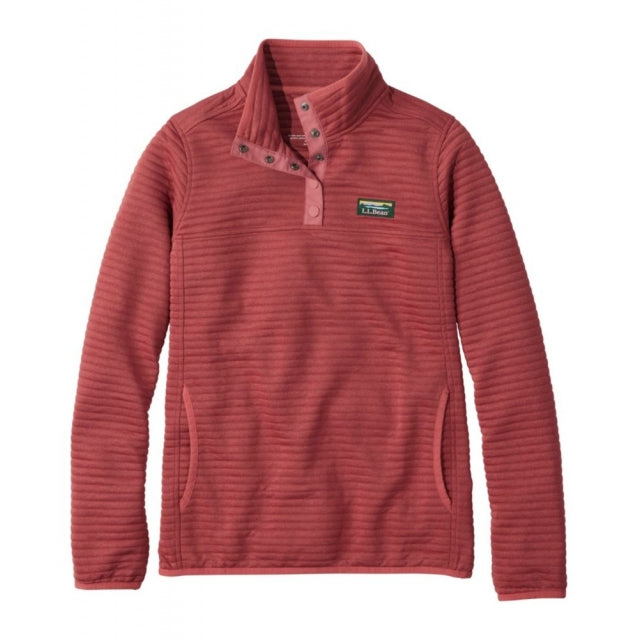 Ll Bean Brand Airlight Knit Pullover Regular Light Mahogany Heather