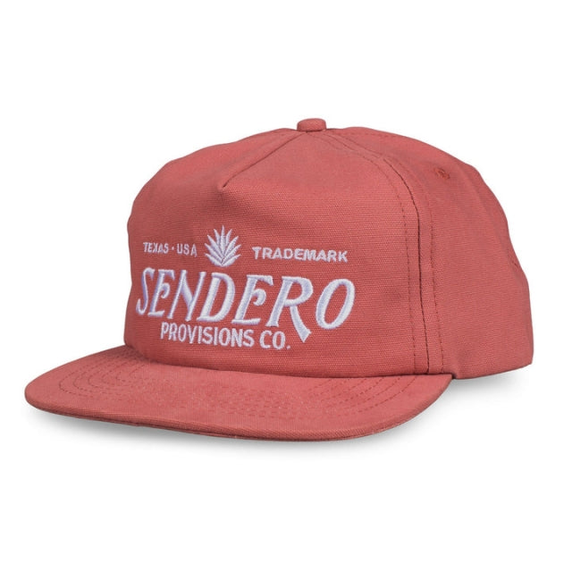 Sendero Logo Hat Nautical Red