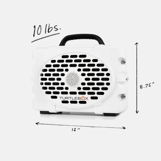 Turtlebox Audio Original Speaker White